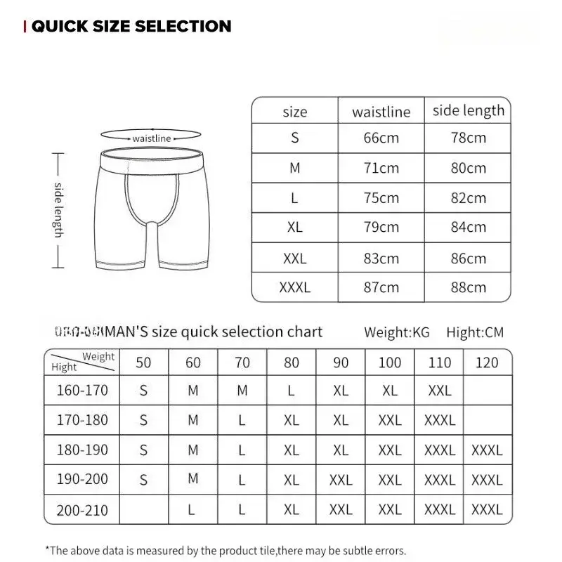 1Pcs Men Underwear Boxers Breathable Mesh Crotch Man Underpants Plus Size Mens Panties L-3XL Printed Men's Boxers Briefs 3256809864931744