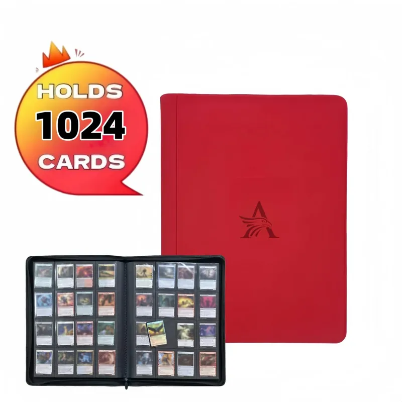 16 Pocket Card Binder - Premium Trading Card Binder Holds 1024 Cards Ultimate protection for TCG & sports cards. Collector's d — image 9