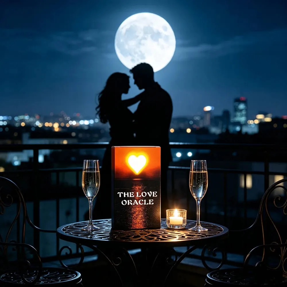 The Love Oracle Cards 54 Cards Sunset Heart Design Love Relationship Oracle Cards Romance Divination Card For Couple Soulmate — image 5