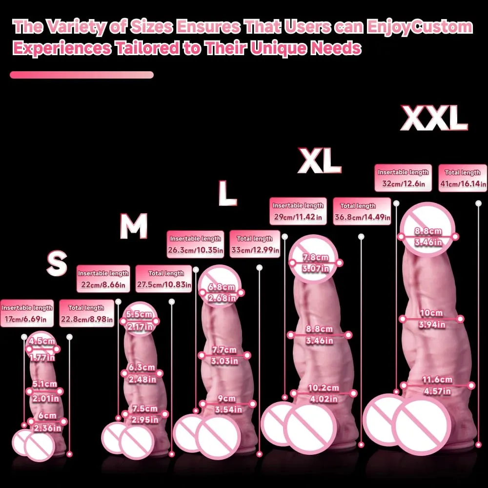 Oieffur Horse Dildo para sa mga Babae Platinum Silicone Napakalaking Dildo na may Suction Cup Massage Anal Vaginal Big Penis Sex Toys para sa Pang-adulto