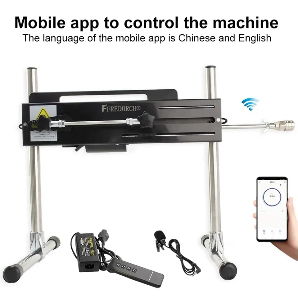 Dildo-Automatic Woman Sex Machine with Dildo Accessories Quick Air Masturbation Machine 120 Watt Power Telescopic Sex Toys — image 4