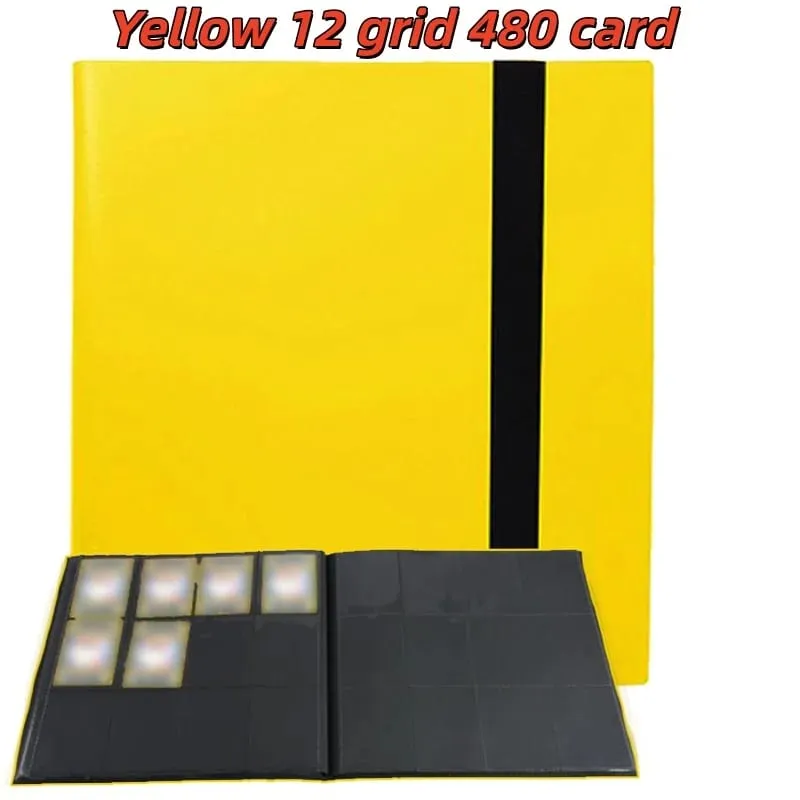 160/360/480/540 Cards Capacity Pocket Holder Binders Albums for CCG MTG Magic Yugioh Board Game Card Book Sleeve Holder — image 30