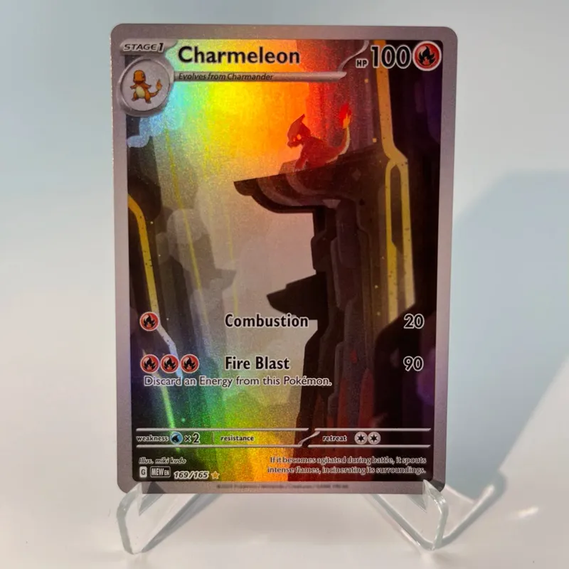 Pokémon 151 PKM Cards PTCG3-D Bulbasaur Squirt Rainbow Gengar ex Holographic Ex GX Rare Collection Battle Toys Gifts for Hobbies — image 13