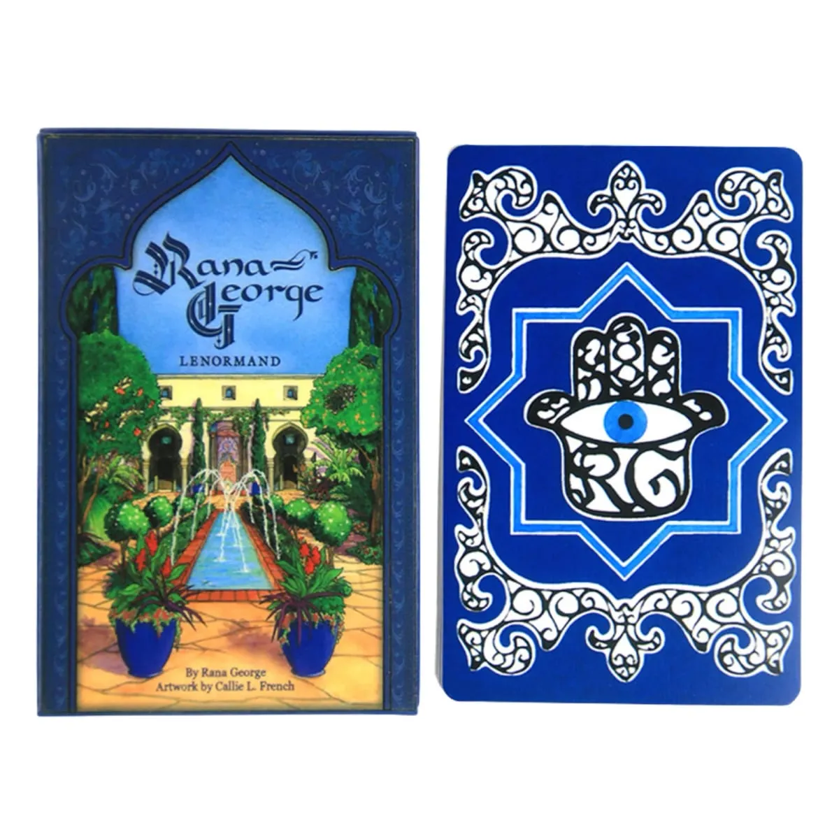 Rana George Lenormand Oracle Cards Board Game Oracle Tarot Cards Party Divination Poker