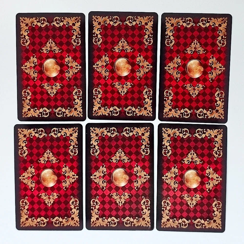 Gilded Reverie Lenormand Deck 36 Pcs Lenormand Cards Printed on 350GSM Double-embossed Cardstock - 9*6cm