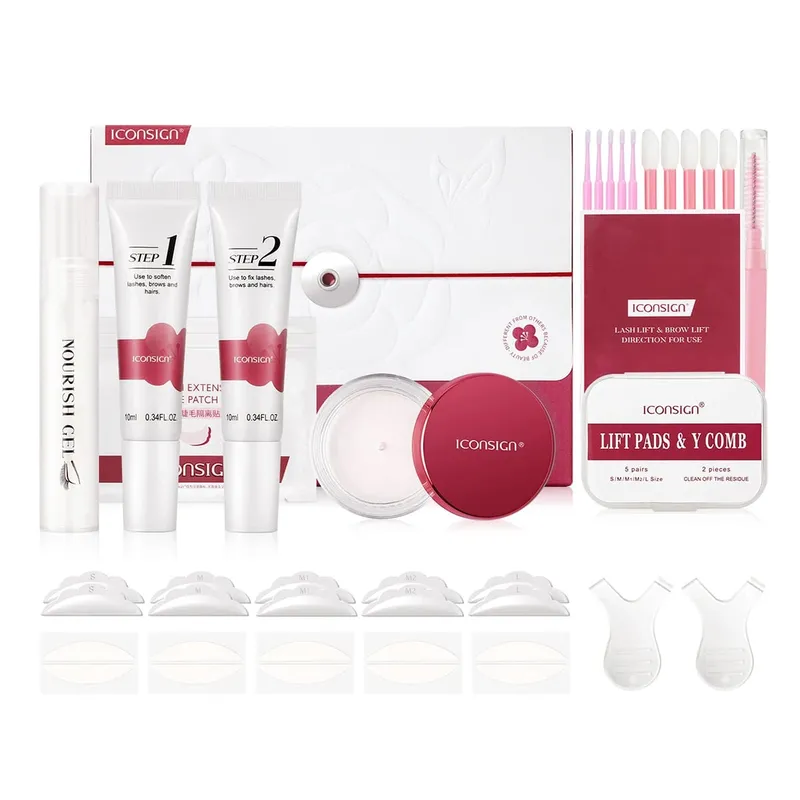 Vegan Camellia Flower Eyelash Lift Kit 8