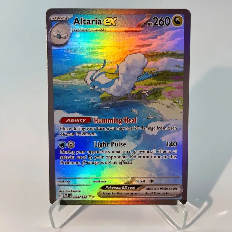 Paradox Rift PKM Cards PTCG3-C Tapu Koko Minun Rainbow Gengar ex Holographic Ex GX Rare Collection Battle Toys Gifts for Hobbies — image 24