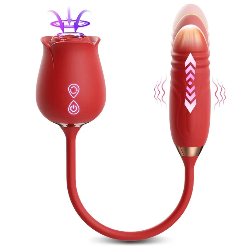 Clit Sucker Vibrator for Women Sucking Clitoris Stimulator with Thrusting Egg Female Masturbation Adult Goods Sex Toy for Women — image 8