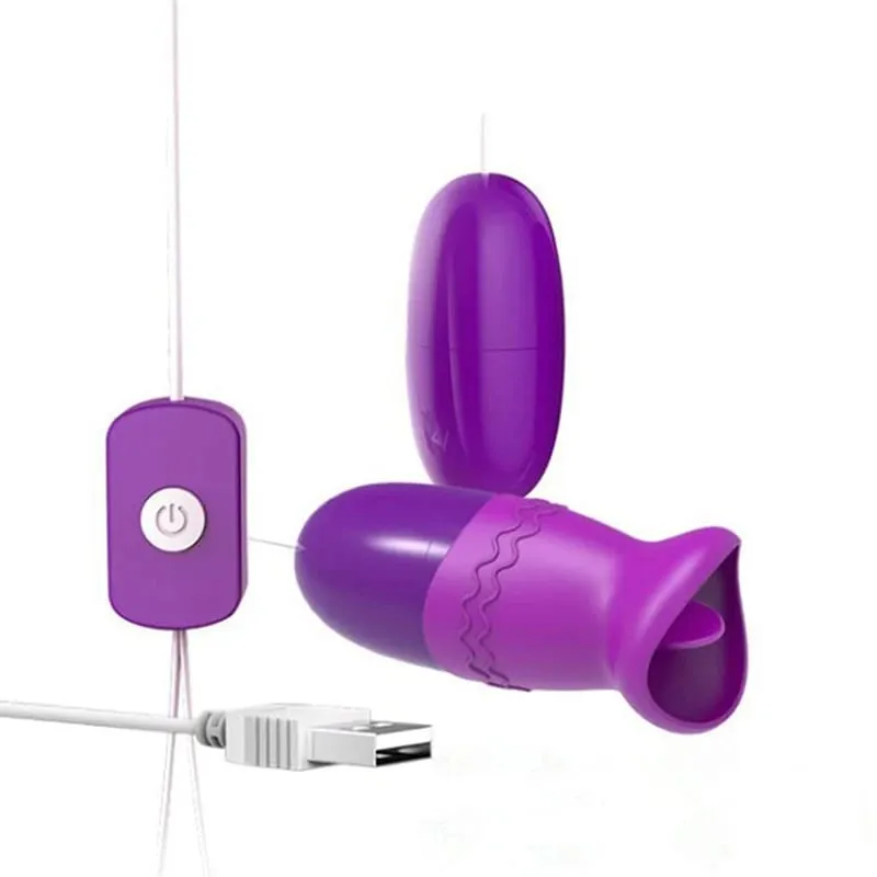 Sucking Licking Vibrator Tongue Licking Clitoris Nipples Sucker Massager for Women Vacuum Stimulator Sex Toys Adult Products 18+ — image 1