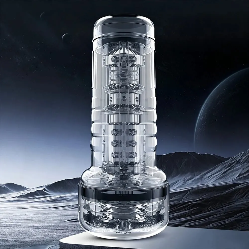 Transparent Cup Artifical Vaginal Real Pussy For Men Penis Exerciser Medical Penis Pump Cock Enlarger Sex Toys Male Masturbator