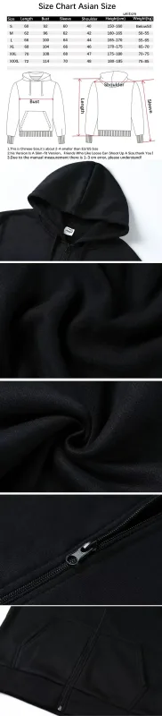 Anime Hunter X Hunter Kurapika Chrollo Lucilfer Zipper Hoodies Men Women Clothing Oversized Fleece Zip Up Hooded Sweatshirt Coat