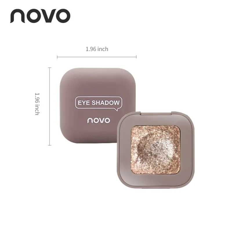 Keyboard Fingertips Cool Eye Shadow Makeup Paint Glitter Eye Shadow 3D Bare Metal Eye Shadow For Brightening Eye Makeup