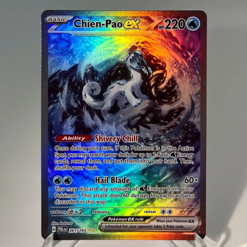 OBF PAL ASR Cards PTCG4-B EX Rainbow Ninetales Cleffa Charizard Rare Collection Battle Toys Gifts for Hobbies — image 26