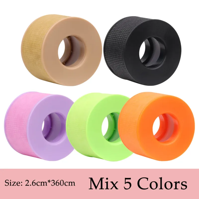 5/10Rolls Silicone Gel Tape for Lash Extensions Non-Woven Breathable Sensitive‑Skin Under‑Eye Patch Lash Tape Makeup Tool Supply — image 26