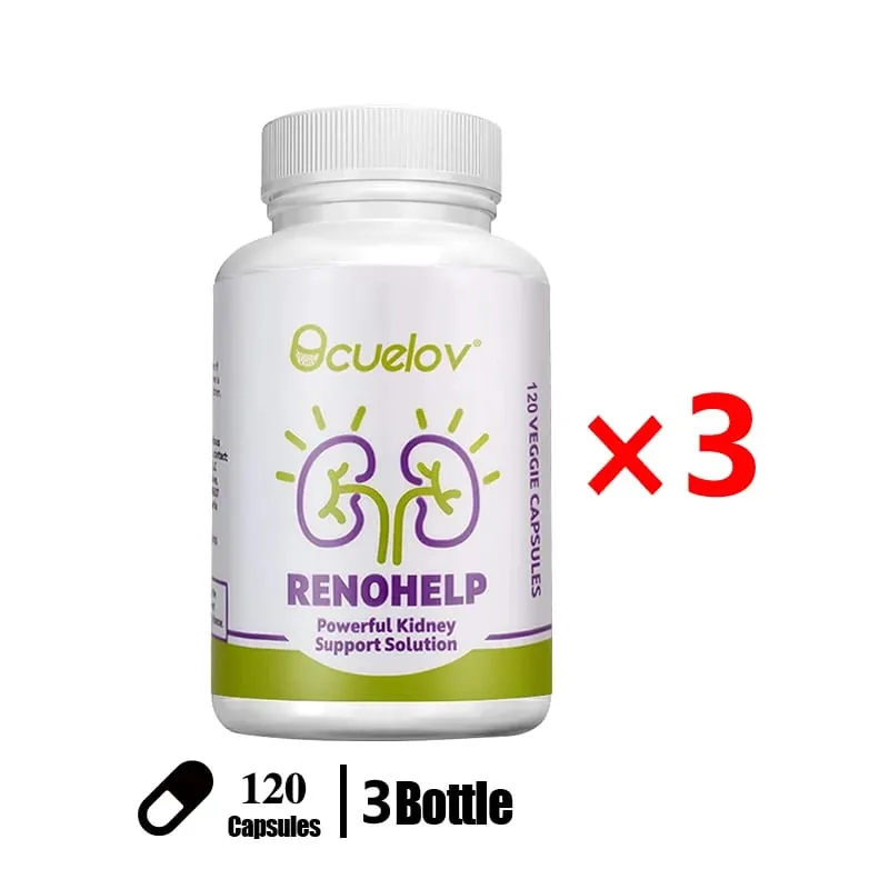 Poderoso suplemento natural de suporte renal para função renal saudável, suporte para saúde do trato urinário, vegano e sem glúten — image 9