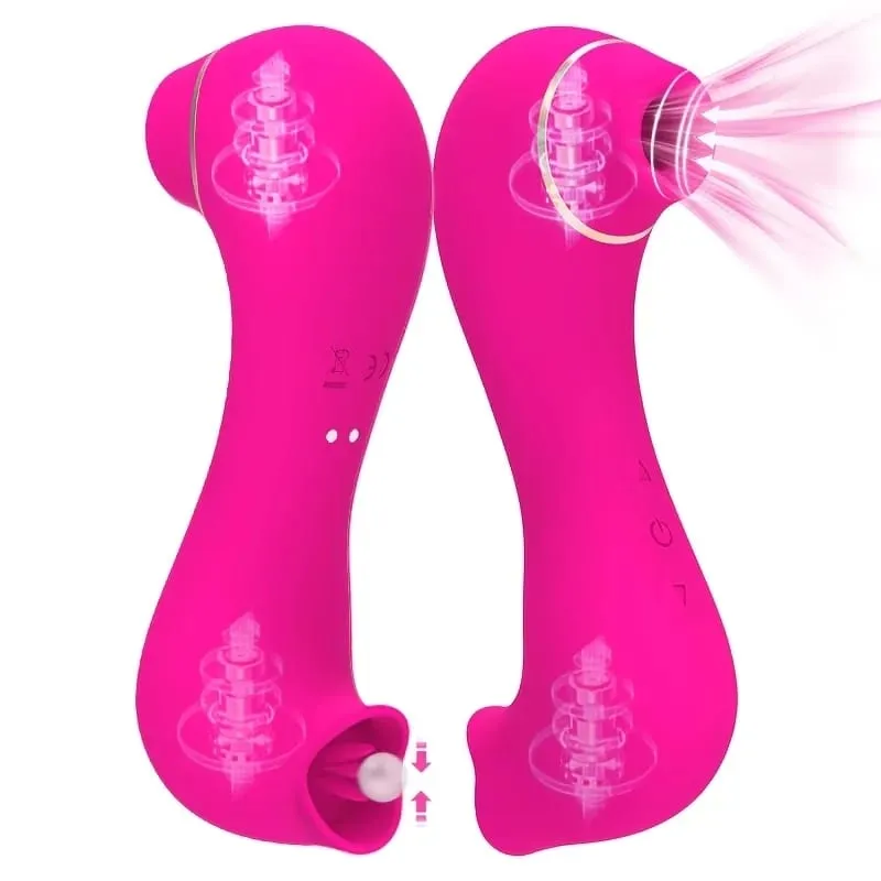 20 Mode Clit Sucker Tongue Licking Vibrator Nipple Clitoris Oral Sex Stimulator G spot Massager Masturbator Erotic Adult Sex Toy — image 1