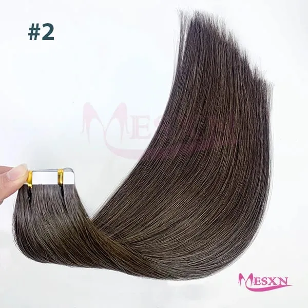 High Quality Tape in Extensions 100% Human Hair Invisible SKin Weft 613 color Adhesive Real Natural Hair For Women