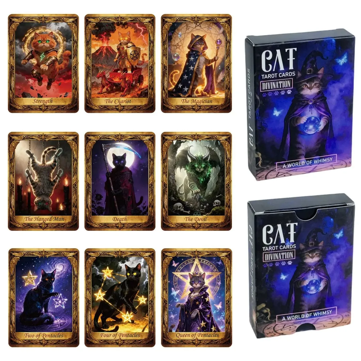 50Pcs Tarot Cards Oracle Spiritual Guidance Conversation Game Party Game for Adults Gift Friend Party — image 7