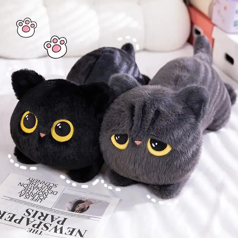 New Spot Black Cat Doll Party Cute Pillow Sofa Pillow Doll Indoor Decorations Holiday Gifts Holiday Souvenirs Meaningful Items.