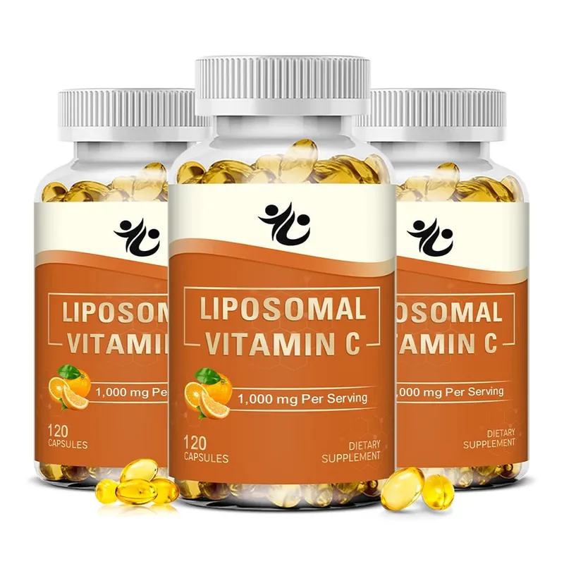 Liposomální vitamín C 1000 mg tobolky – podpora imunitní obrany produkce kolagenu záření pleti, kognitivní a oběhové zdraví