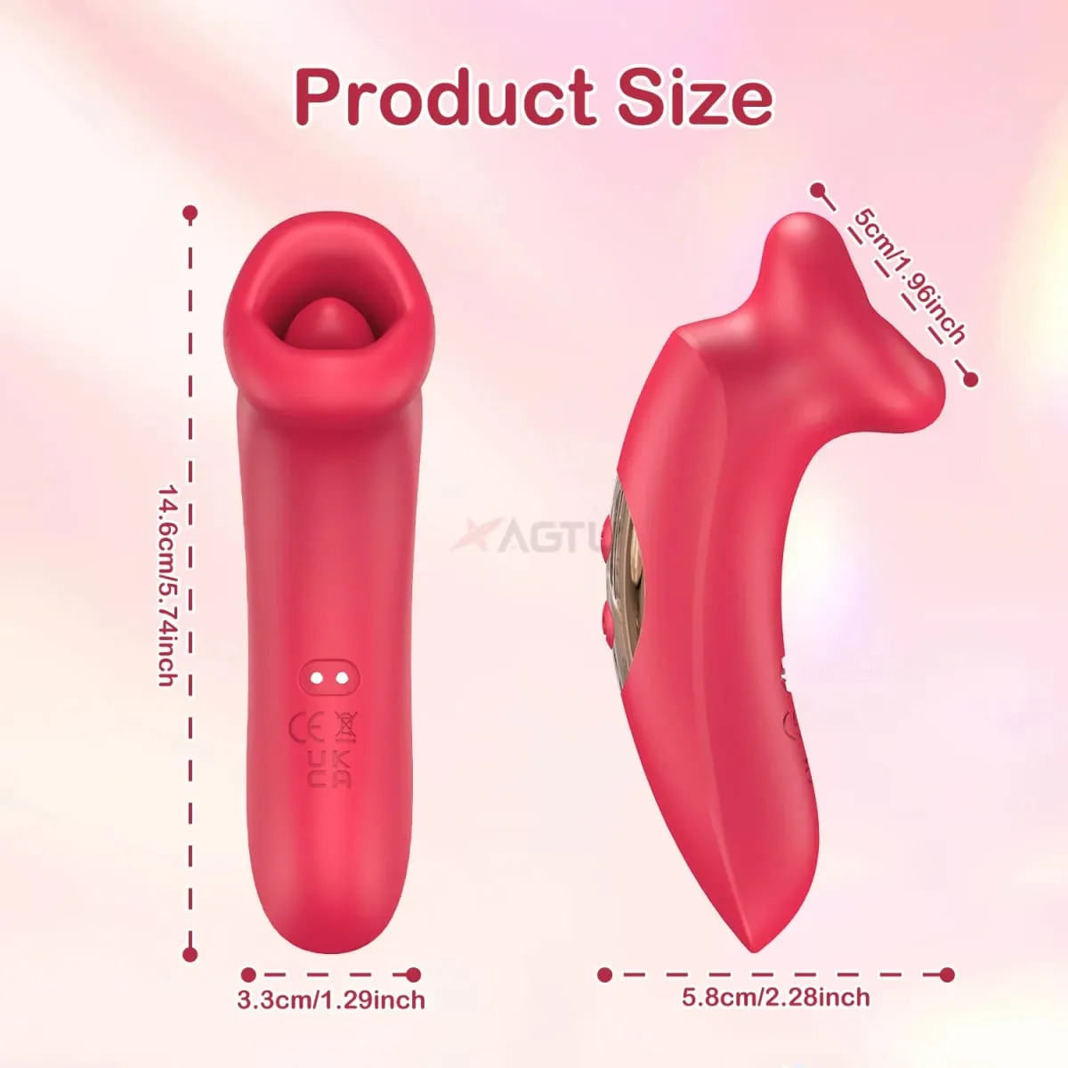 Powerful Sucking Vibrator Licking Clitoris Clit Sucker for Women Female Vacuum Suction Nipple Sucking Stimulator Adult Sex Toys