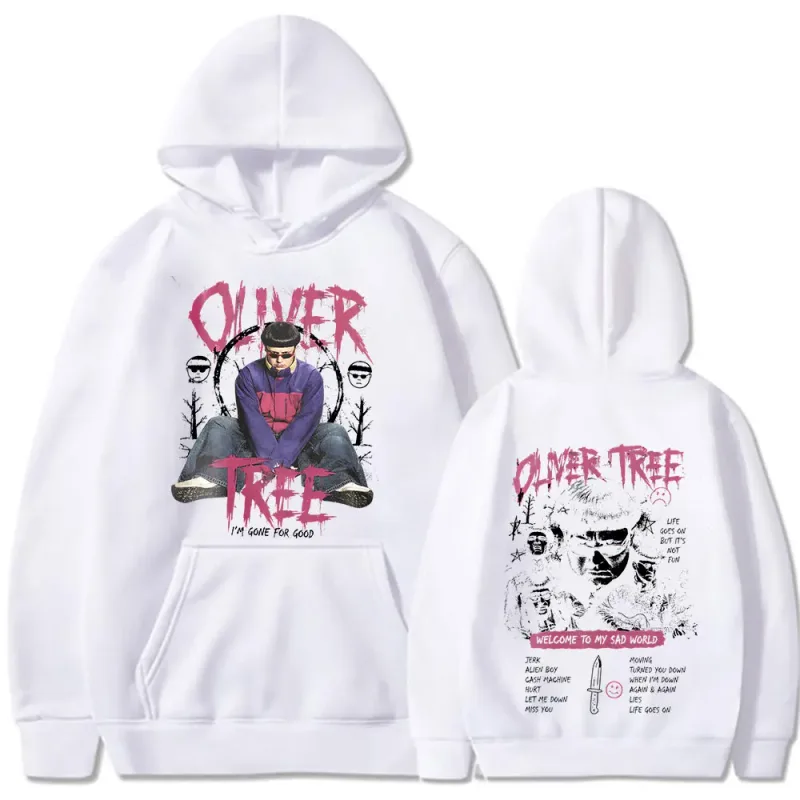 Oliver Tree Hoodies Life Goes on 1993-2026 Fans Gift Pullovers Men Clothing Fashion Hip Hop Oversized Casual Hooded Sweatshirts — image 5