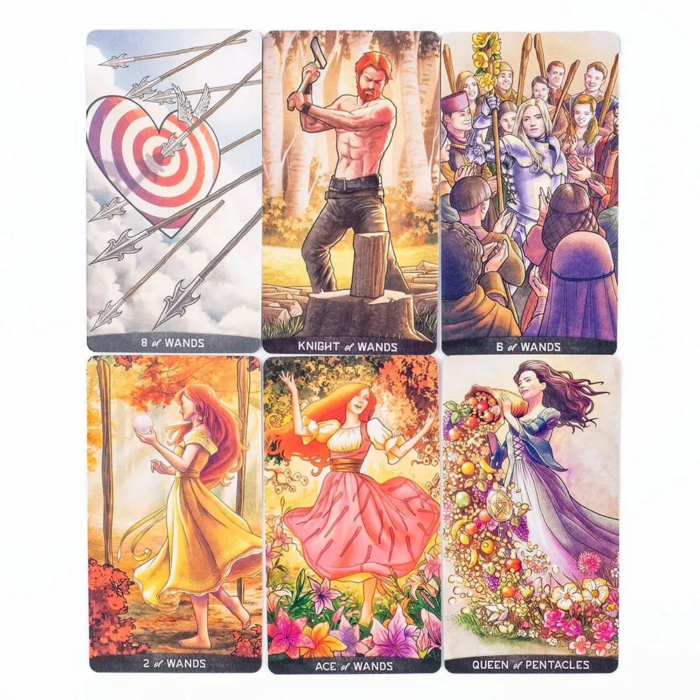 Gregory Scott Tarot 78-Card Deck tafelbladkaarten van groepsspellen voor feesten Precognition & Divinatio Oracle Set 11,1 * 6,1 cm — image 5