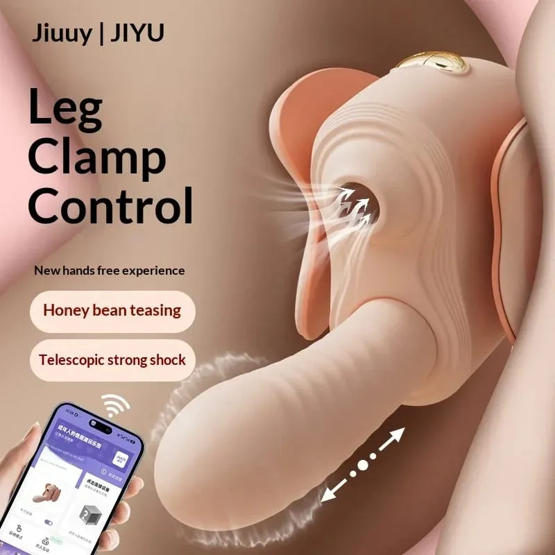 Adult Sex Toys Clamping Vibrator Vibrating Rod Female Pleasure Tool Penetration Self-Pleasuring Device Sexual Toy — image 4