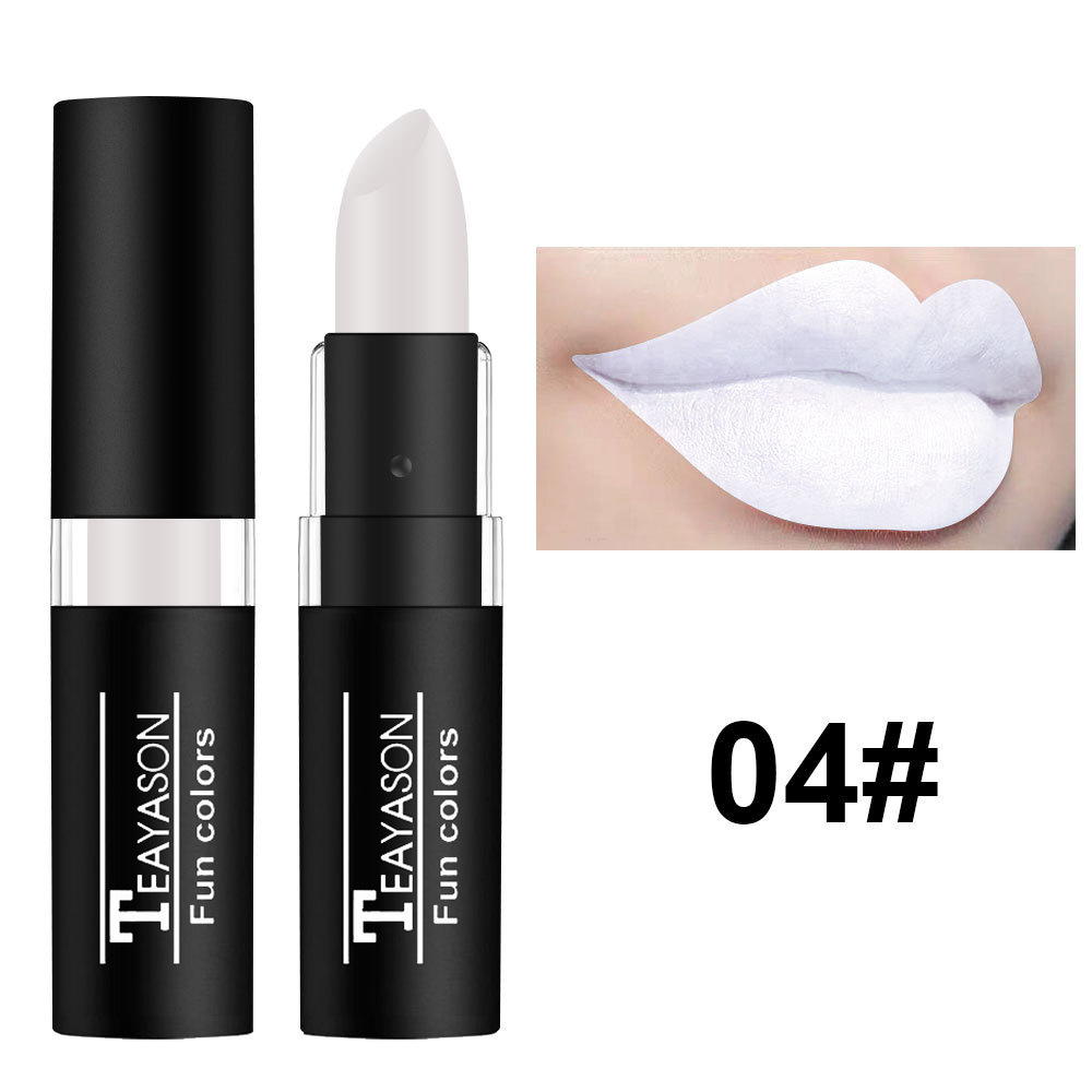 12 Color Lipstick Waterproof Long Lasting Cosmetic Black Blue Purple Green Matte Make Up Lip Gloss Makeup Red Lipstick — image 10
