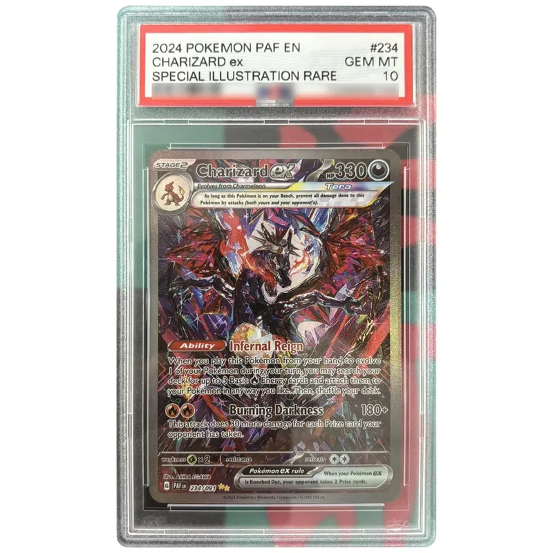 Diy Lugia Charizard Giratina 10Points Rating Card Magikarp Mew Latios Copy Version Game Anime Collection Cards Gift Toy — image 6