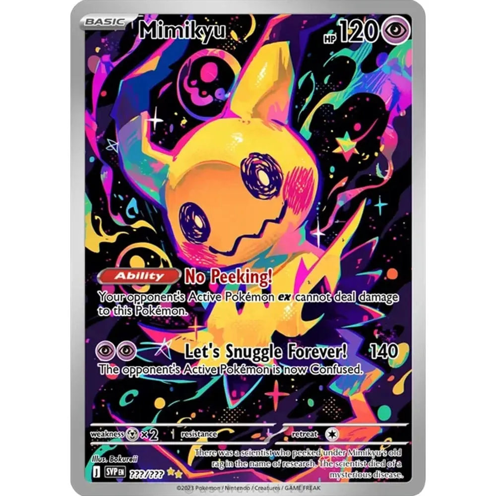 TCG Collection Cards Mimiku DIY High Quality Self Made Single Card Classic Game Anime Card Gift Toy — image 6