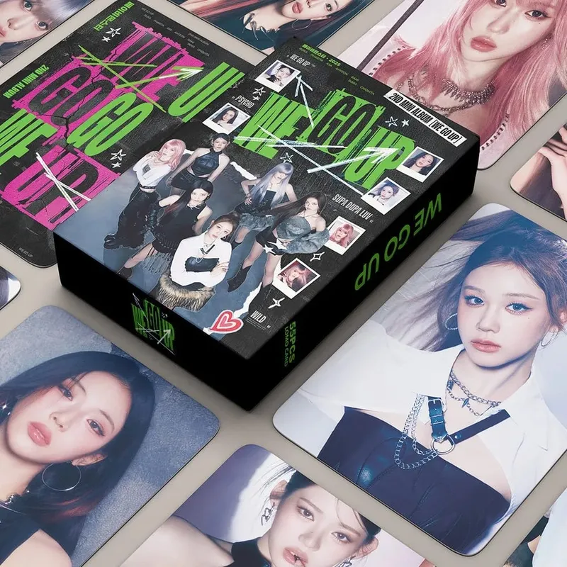 55PCS Kpop Hot Girls Group New Ablum "CHOOM" High Quality Photocards RUKA AHYEON RORA PHARITA RAMI ASA CHIQUITA HD Lomo Cards — image 4