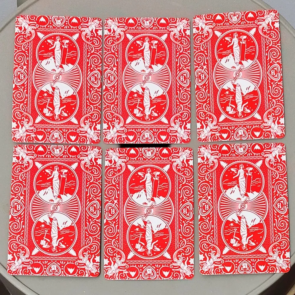 The New York Lenormand Deck – 9*6cm Historical 36-Card Divination Deck Vintage Style Cartomancy Cards Double-embossed