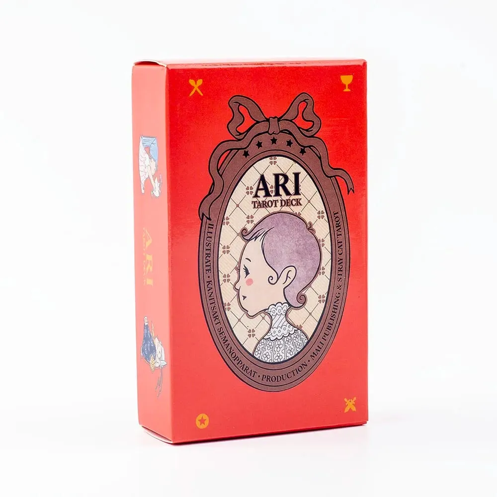 78 Pcs Joyful Whimsical Cute Baby Cartoon Tarot Deck - an Intuitive And Magical 78-Card Deck for Divination And Self-Discovery