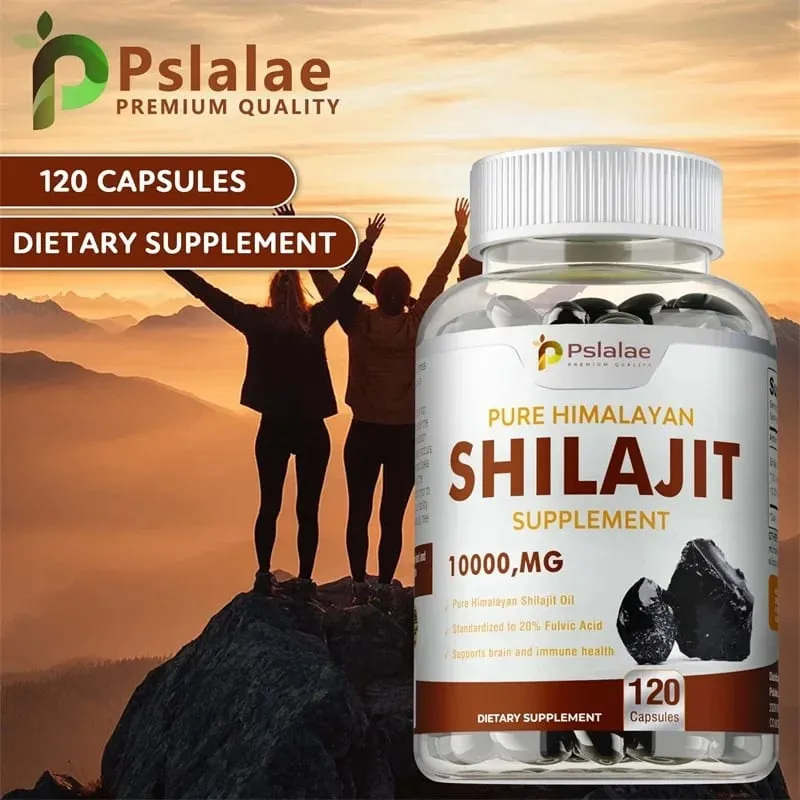 100% High Purity Shilajit Mineral Supplement - Improve Performance Relieve Stress Improve Mood Increase Male Size Non-GMO