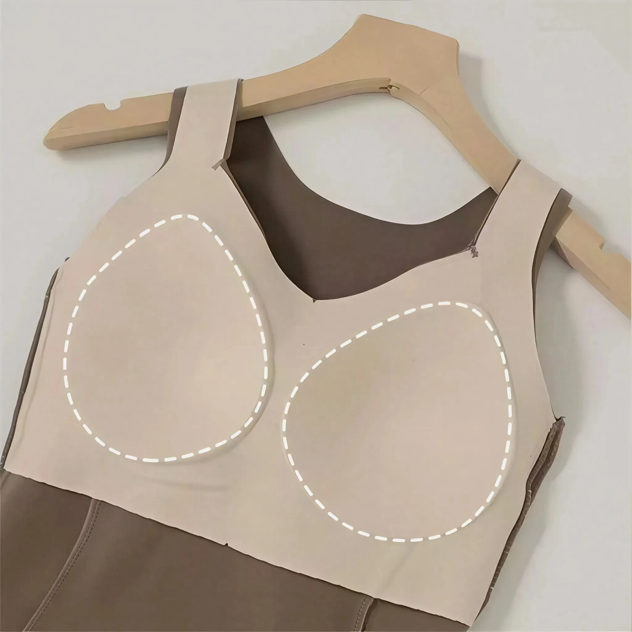 Womens Thermal Vest With Built In Bra Seamless Warm Lined Tank Top For Inner Winter Bottoming Top Friendly Intimate Lingerie New — image 6