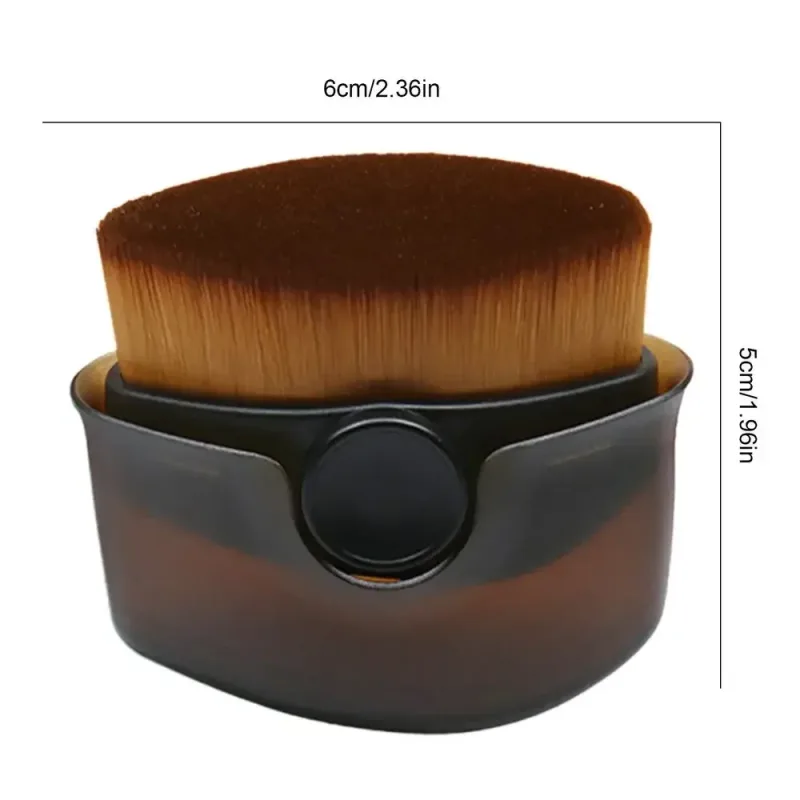 Sunscreen Applicator Suntan Lotion Applicator with Soft Bristles Foundation Makeup Brushes for Liquid Foundation Powder Cream