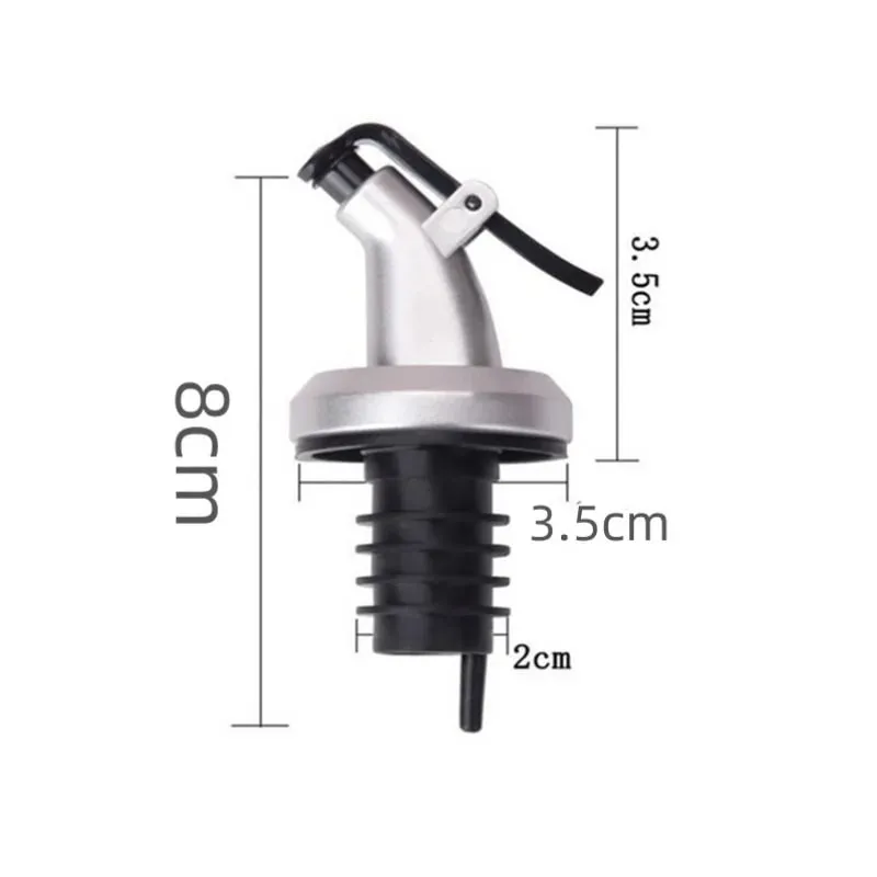 Leak-proof Capwine Cap Olive Oil Dispenser Bottle Designed for Pour Spout Vinegar Sauce Wine or Salad Dressing Bottle Dispenser
