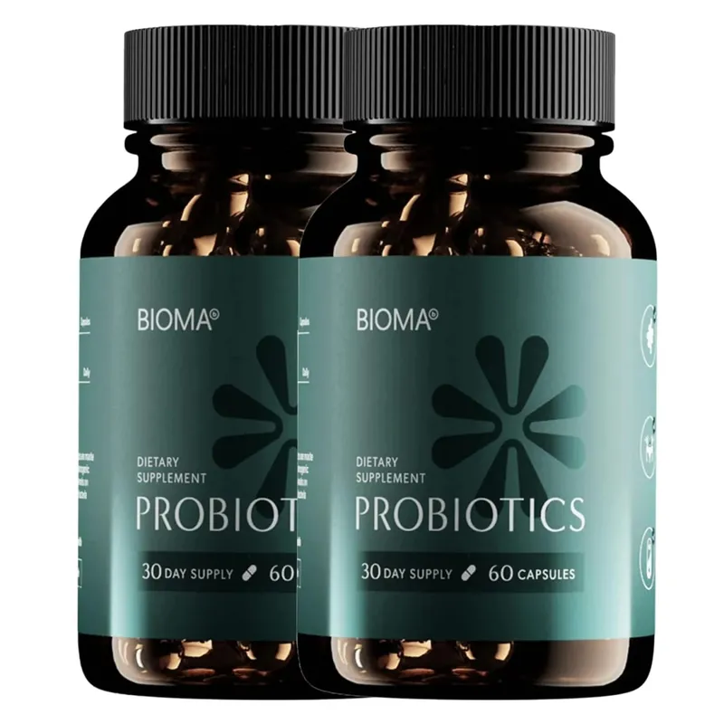 Digestive Health Probiotic Gut Support for Men & Women with Xylooligosaccharides Tributyrin & Bifidobacterium - 60 Capsules