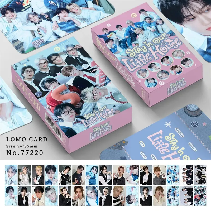 30Pcs 2026 Photocards Kpop Star Collection Lomo Cards Holographic Flash Cards Fans Gifts