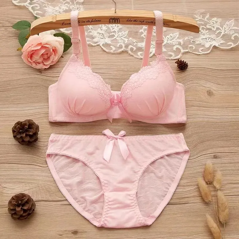 6 set Push Up Bra Sets Padded Intimates Lace Thongs Underwear For Women Lingerie Female Underwear Bra Sets — image 7