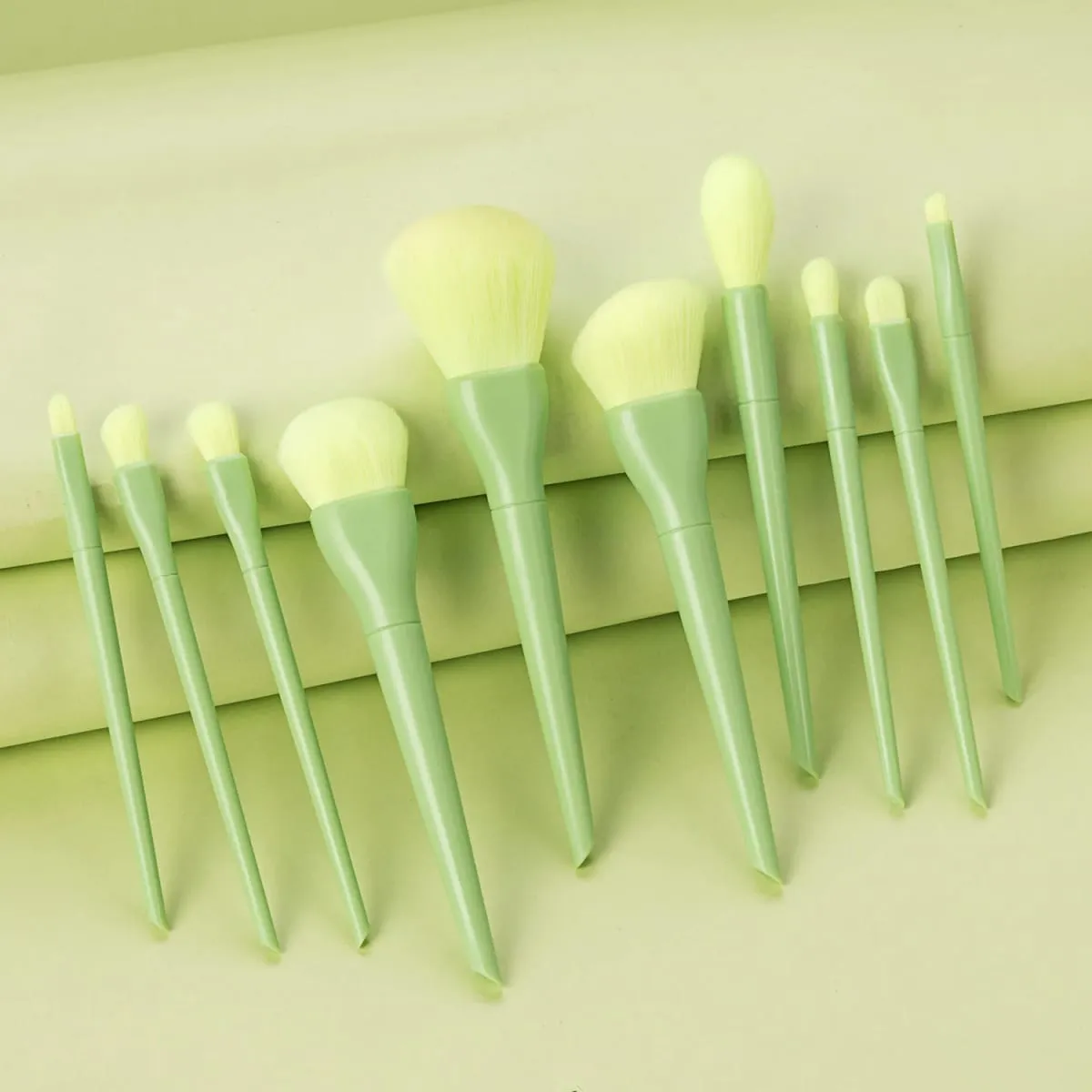 10Pcs Makeup Brushes Set Soft Synthetic Hair For Foundation Blush Eyeshadow Concealer Face Eye Cosmetic Tools — image 1