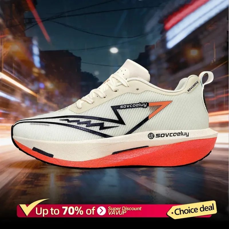 Carbon Board Marathon Men Running ShoesSpeciality Sports Breathable Lightweight Women's Comfortable Athletic Chunta Sneakers