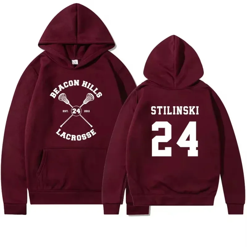 Lighthouse Mountain Stilinski 24 Lahey McCall Hoodie Hip-hop Trend Hooded Sweatshirt Street Style Top — image 6