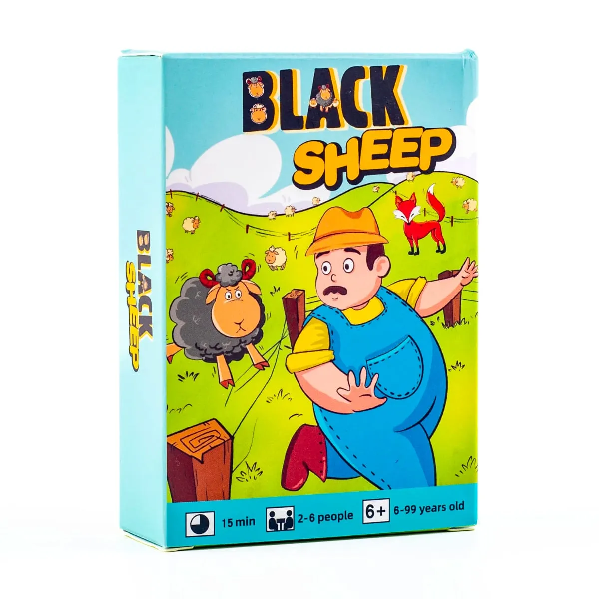 Gran oferta de cartas de juego de fiesta de oveja negra, juego de mesa interactivo Intellectua, divertido juguete para regalo para fiesta de amigos y familia para niños de 10,6x7,5 cm