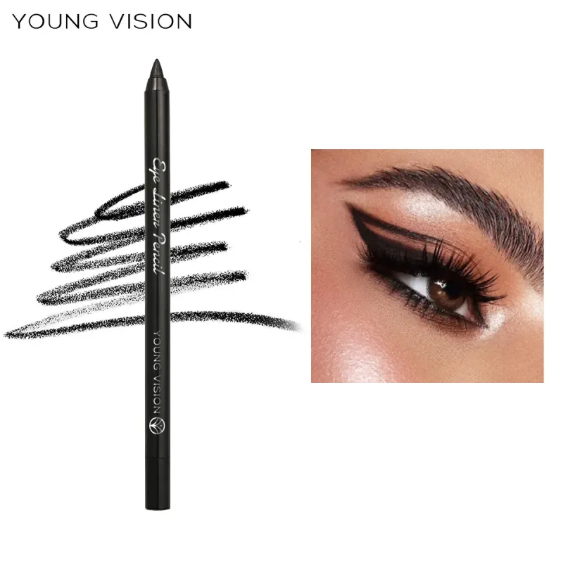 Pearl Shimmer Eyeliner Gel Glitter Green Eye Shadow Stick Matte Metallic Eye Makeup Waterproof Durable Easy to Color Highlighter