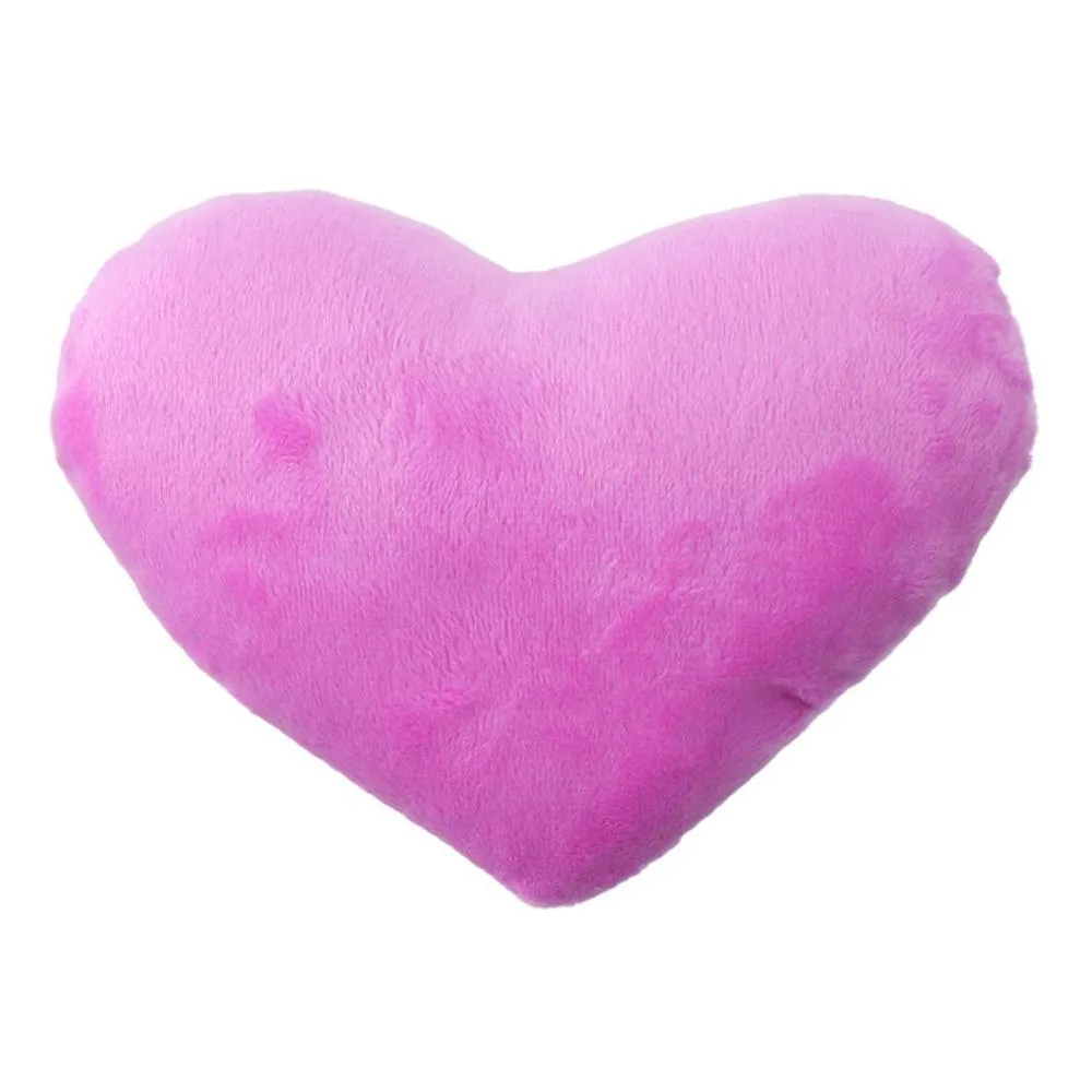 Heart Plush Toys Valentines Day Soft Pillow Kawaii Toy Lovely Gift for Birthday Home Decorative Soft Stuffed Pillow — image 4
