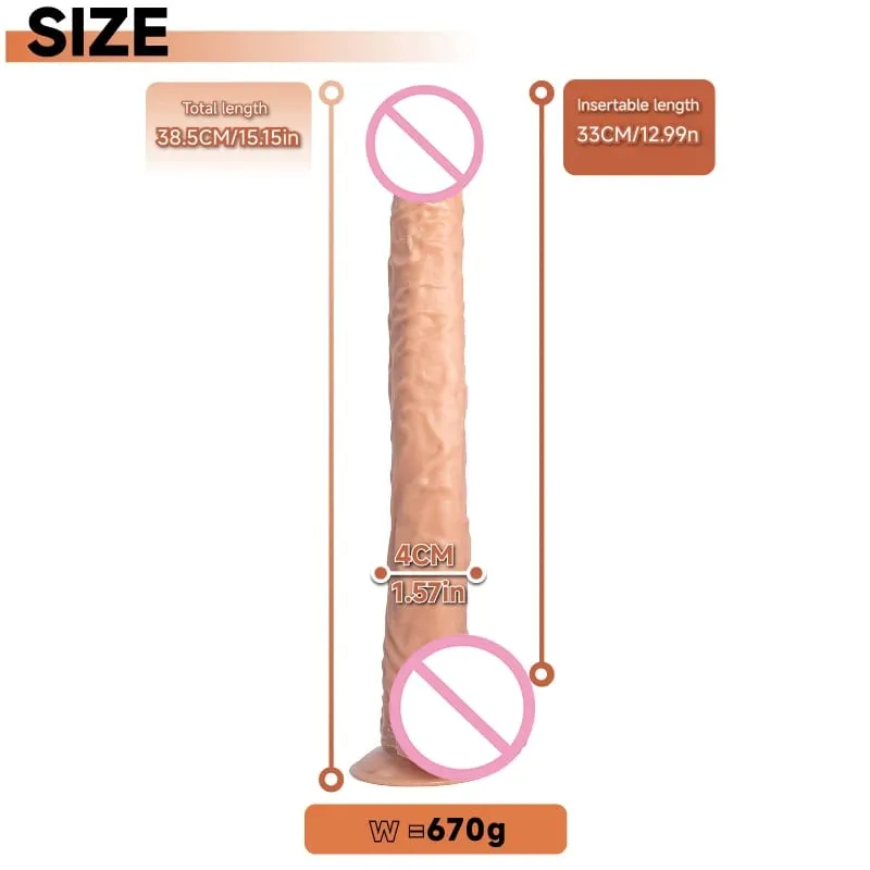 Realistic Soft PVC Dildo Strong Suction Cup Waterproof Veined Penis Flexible Vaginal Anal Sex Toys Female Masturbator Adult Item — image 8