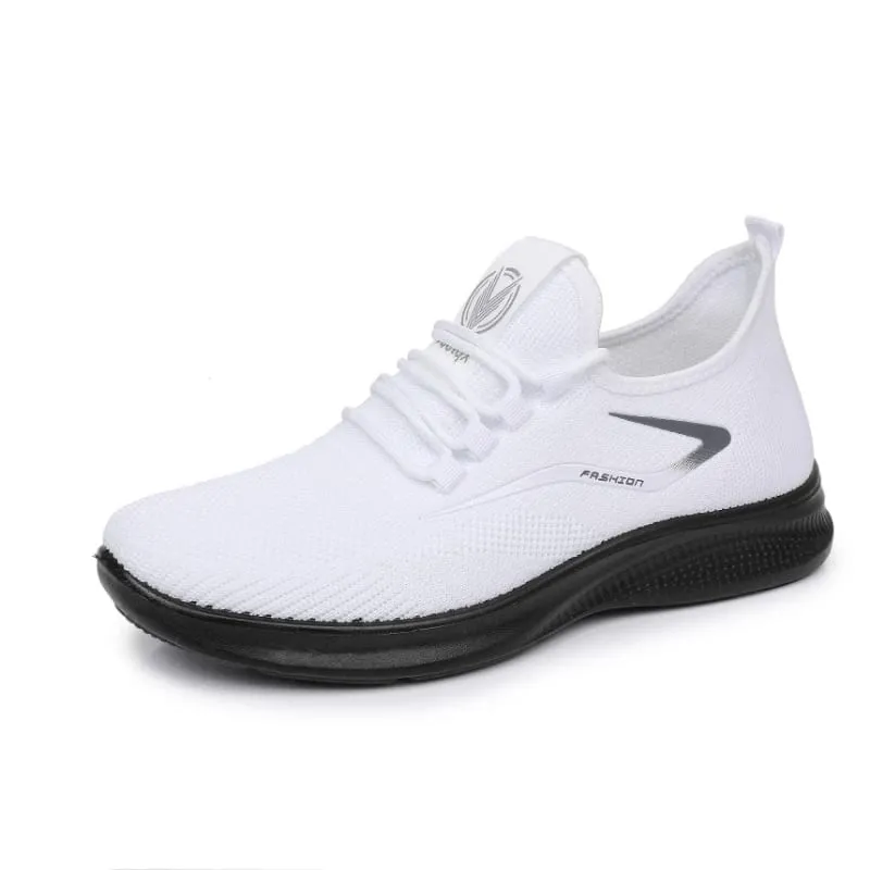 Men Comfort Knitted Loafer Sneakers 2026 New Arrival Breathable Air Knit Upper Slip On Shoes — image 4