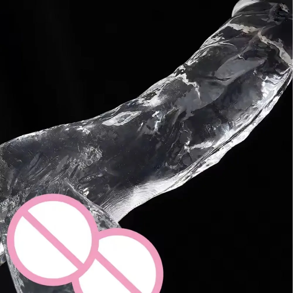 3 Sizes Realistic Jelly Dildo with Suction Cup Big Dick Female Masturbator Clitoral Stimulator Lesbian Sex Toys for Women